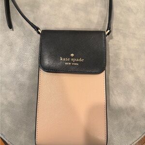 Kate Spade Black and Cream Crossbody Bag
